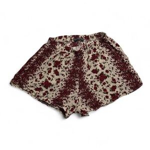 Brandy Melville Floral Shorts One Size Rose Print
